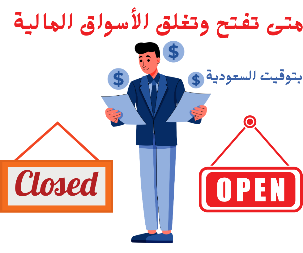 تتمتع الأسواق المالية في جميع أنحاء العالم بأوقات فتح وإغلاق محددة تختلف حسب المنطقة ونوع السوق. يعد فهم هذه الساعات أمرًا بالغ الأهمية للمستثمرين والتجار والمحترفين الماليين للتنقل بفعالية في المشهد المالي العالمي. في هذه المقالة، سنستكشف أوقات فتح وإغلاق الأسواق المالية الرئيسية في جميع أنحاء العالم بتوقيت السعودية.